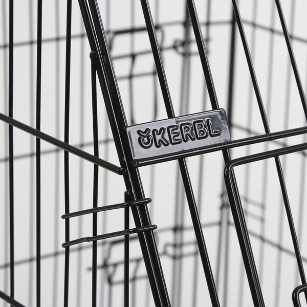 Kerbl Dog Cage 107x74x85 cm Black