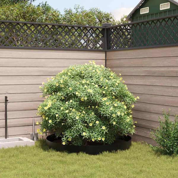 vidaXL Root Barrier Black 0.7 x 3 m Polyethylene