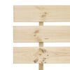 vidaXL Bed Frame without Mattress Solid Pine Wood 100x200 cm