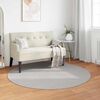 vidaXL Area Rugs Round LUGO Cream and Grey &Oslash; 200 CM Polyester