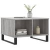 vidaXL Coffee Table Grey Sonoma 60x50x36.5 cm Engineered Wood