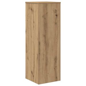 vidaXL Plant Stand Artisan Oak 33x33x100 cm Engineered Wood