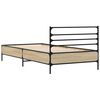 vidaXL Bed Frame without Mattress Sonoma Oak 100x200 cm