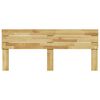 vidaXL Headboard 200 cm Solid Wood Oak