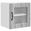 vidaXL Kitchen Cabinet with Shelf 2 pcs Grey Sonoma 40 x 31 x 40 cm