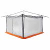 vidaXL Inner Tent with Roof Grey and Orange 520 x 520 x 190 cm Taffeta
