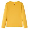 Kids' T-shirt with Long Sleeves Ochre 92