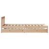 vidaXL Bed Frame without Mattress 90x190 cm Single Solid Wood Pine