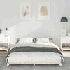 vidaXL Floor Bed Frame White 140 x 210 cm Solid pine wood