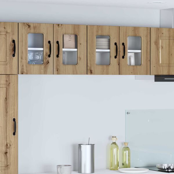 vidaXL Kitchen Cabinet with Storage Kalmar Artisan Oak 60 x 31 x 40 cm