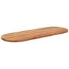 vidaXL Table Top 140x50x2.5 cm Oval Solid Wood Acacia