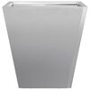 vidaXL Garden Planters 30x30x30 cm 2 pcs Galvanised Steel