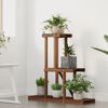 vidaXL Flower Stand 81x25x75.5 cm Solid Wood Fir