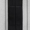 vidaXL Insect Door Curtains 2 pcs with Magnet Blocks Black 200x80 cm