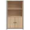 vidaXL Highboard Sonoma Oak 62x32x103.5 cm Engineered Wood