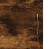vidaXL TV Cabinet Smoked Oak 102x30x37.5 cm Engineered Wood