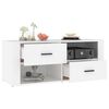 vidaXL TV Cabinet White 100x35x40 cm Engineered Wood
