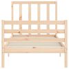 vidaXL Bed Frame without Mattress 90x200 cm Solid Wood Pine