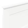 vidaXL Headboard with Headboard White 100 cm Engineered Wood