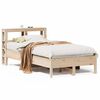vidaXL Bed Frame without Mattress 90x190 cm Single Solid Wood Pine