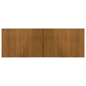 vidaXL Rug Rectangular Brown 70x200 cm Bamboo