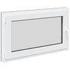 vidaXL Basement Window "RISOR" 100x70 cm Tilt&Turn DIN Left Anthracite