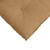 vidaXL Back Pillow Brown 80 x 50 cm Corduroy Fabric