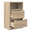vidaXL Bedside Table Sonoma Oak 40 x 30 x 467 cm Engineered Wood