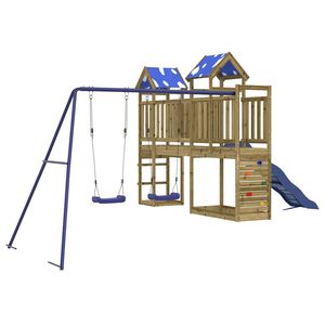 vidaXL Outdoor Playset Impregnated Wood Pine