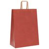 vidaXL Paper Bags 50 pcs with Handles Red 32x17x44 cm