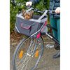Kerbl Dog Bike Basket Vacation 38x25x25 cm Black 80595