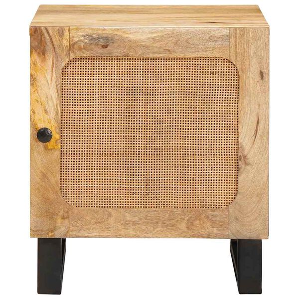 vidaXL Bedside Cabinet Natural 40 x 33 x 46 cm