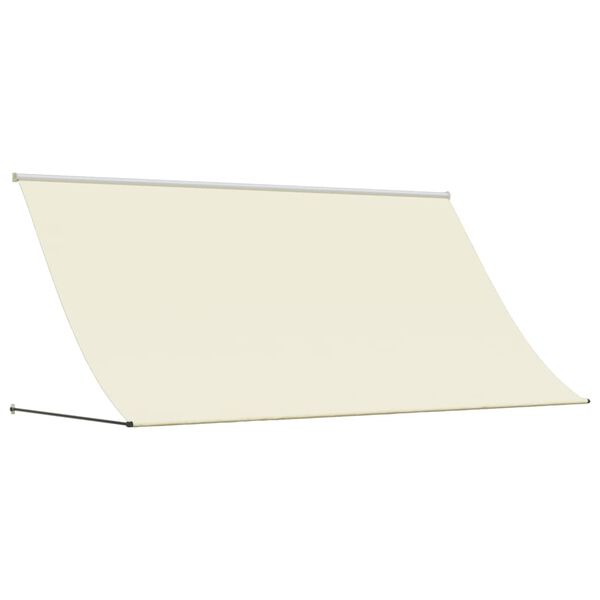 vidaXL Retractable Awning Cream 300x150 cm Fabric and Steel