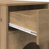 vidaXL Cat House Artisian Oak 72 x 42.5 x 70 cm Engineered Wood