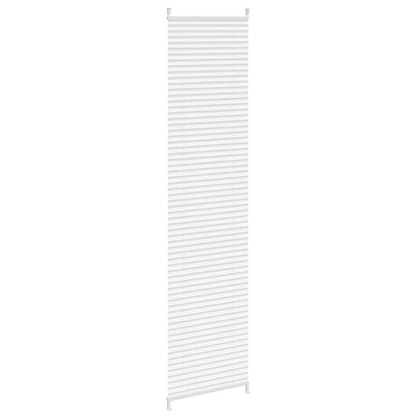 Plisse Blind 60x200cm White Pleated Blind