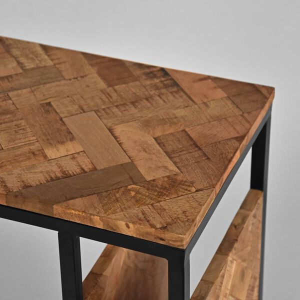 LABEL51 Laptop Table Shift 50x35x62 cm Rough Herringbone