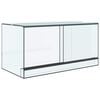 vidaXL Terrarium with Storage Transparent 80 x 40 x 40 cm Glass