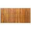 vidaXL Garden Table 201.5x100x75 cm Solid Acacia Wood