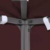 vidaXL Gazebo Top Cover 310 g/m&sup2; 3x3 m Bordeaux