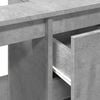 vidaXL Sink Cabinet Concrete Grey 65x33x60 cm Engineered Wood