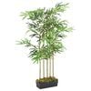 vidaXL Artificial Bamboo Tree 730 Leaves 120 cm Green