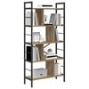 vidaXL Bookshelf Artisan Oak 75 x 30 x 156 cm Engineered Wood