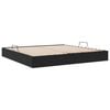vidaXL Storage Bed with Mattress Black 200 x 200 cm Velvet