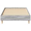 vidaXLBed FrameGrey sonoma 90 x 200 cm Engineered wood