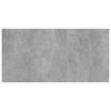 vidaXL Bookshelf Boards 8 pcs Concrete Grey 80x40x1.5 cm Engineered Wood