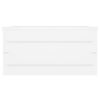 vidaXL Sink Cabinet with Built-in Basin White Engineered Wood