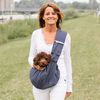 4Lazylegs Pet Carrier Canvas 7 kg Navy Blue XS