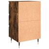 vidaXL Bedside Cabinets 2 pcs Smoked Oak 40x35x69 cm Engineered Wood