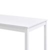 vidaXL Dining Table White 140x70x73 cm Pinewood