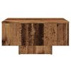 vidaXL Coffee Table Old Wood 60x60x31.5 cm Engineered Wood